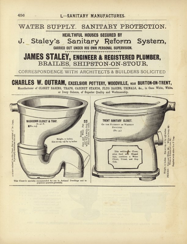 Page du Compendium des architectes, géomètres et ingénieurs 1892 - English School