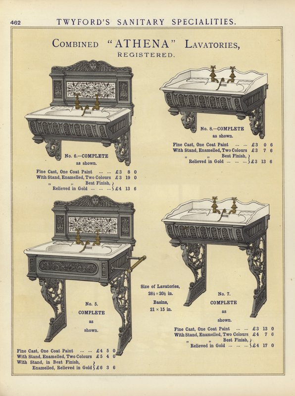 Page du Compendium des architectes, géomètres et ingénieurs 1892 - English School