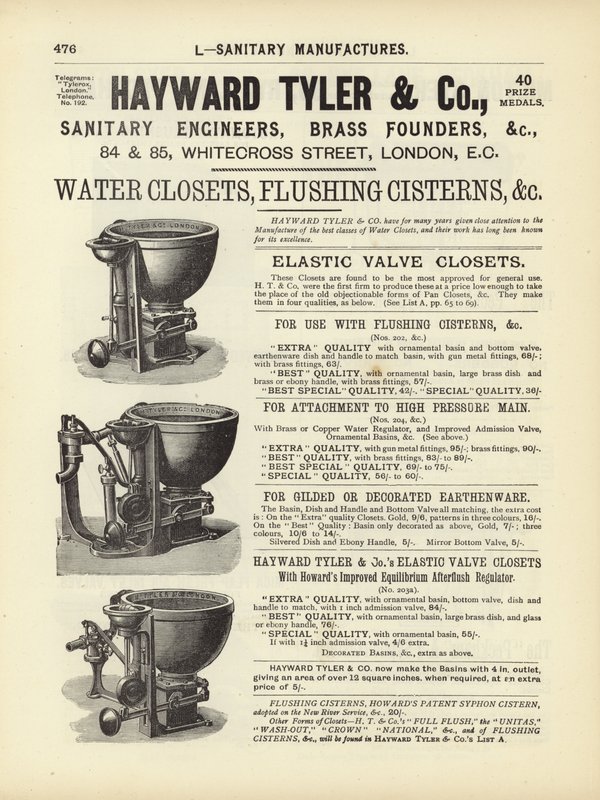 Page du Compendium des architectes, géomètres et ingénieurs 1892 - English School