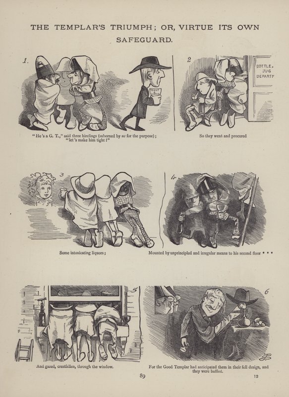 Page de The British Working Man or One Who Does Not Believe In Him (gravure) - English School
