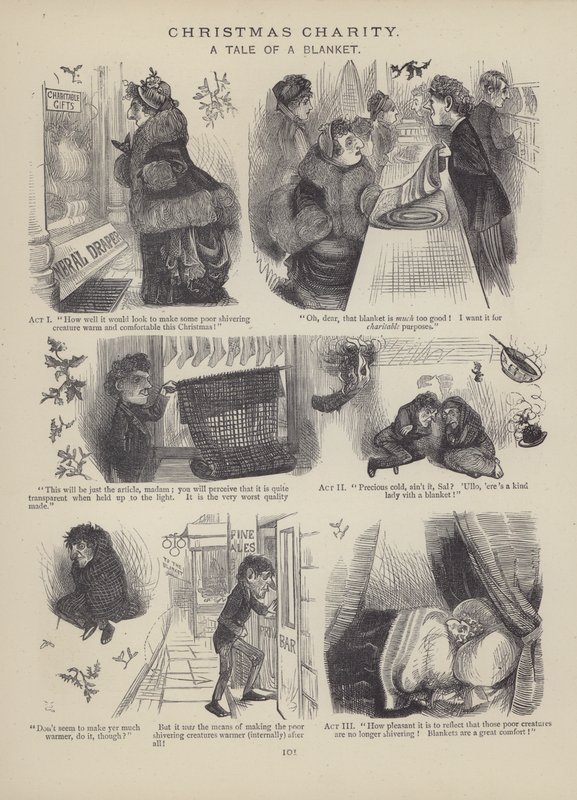 Page de The British Working Man or One Who Does Not Believe In Him (gravure) - English School