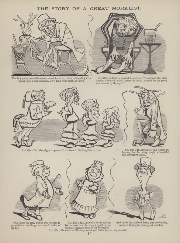 Page de The British Working Man or One Who Does Not Believe In Him - English School