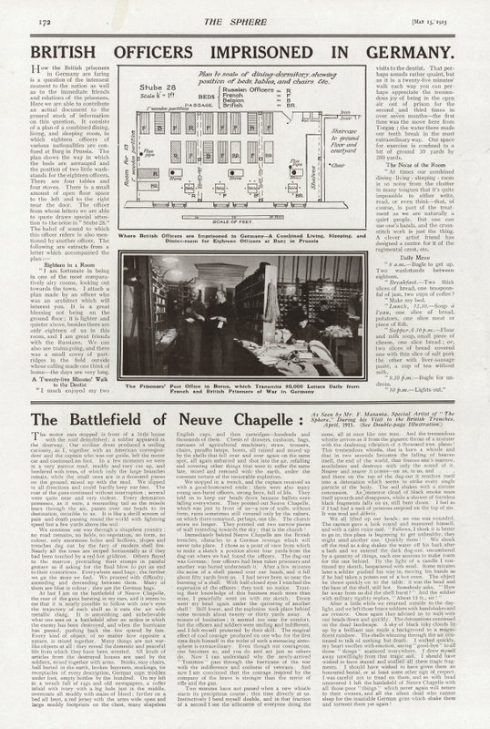 Page de The Sphere, 15 mai 1915 - English School