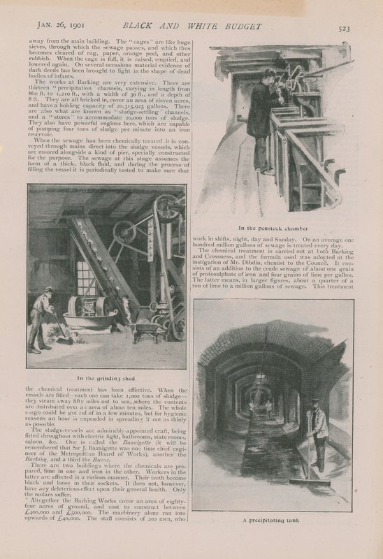 Page du Black and White Budget - English School