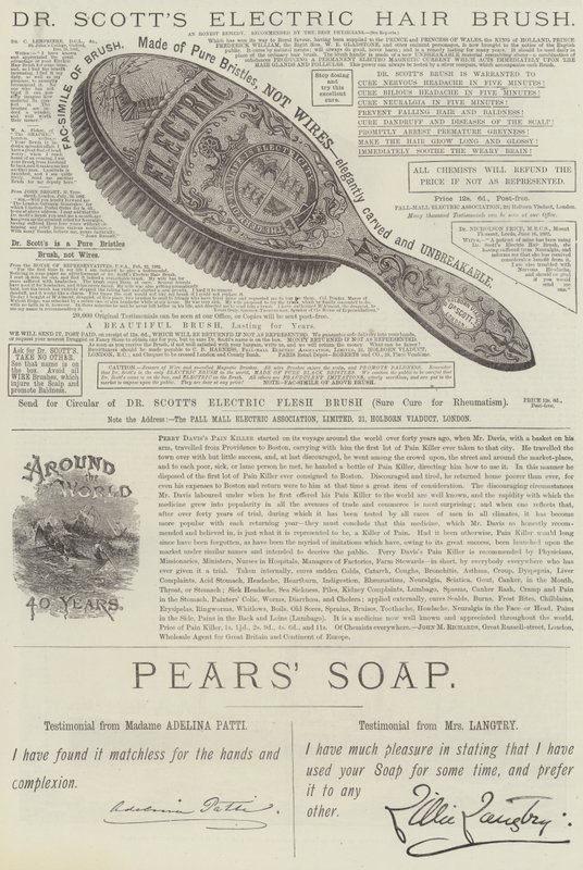 Page de publicités - English School