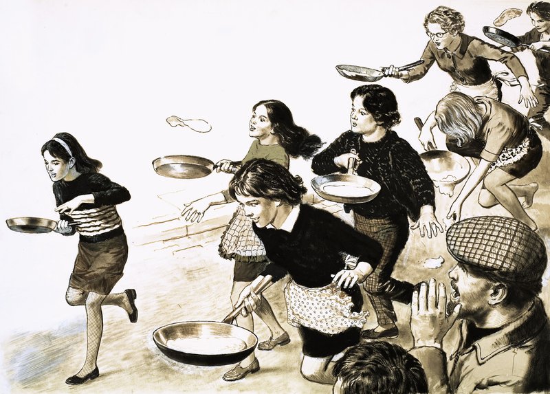 Course de crêpes - English School