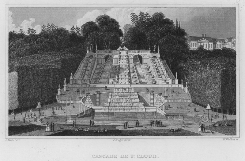 Paris, Cascade de Saint-Cloud - English School