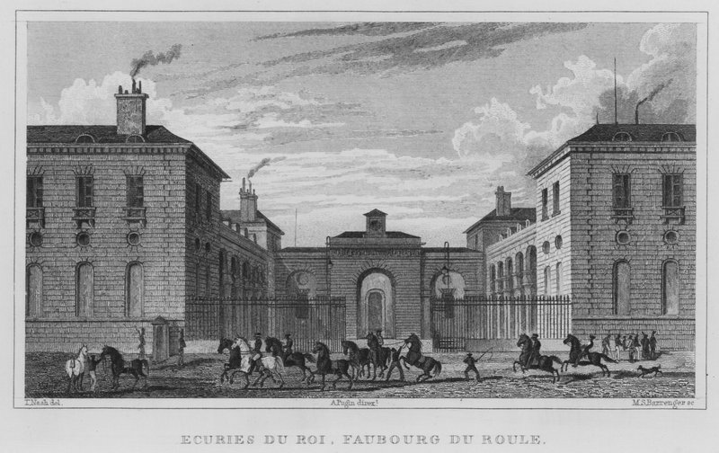 Paris, Écuries du Roi, Faubourg du Roule - English School