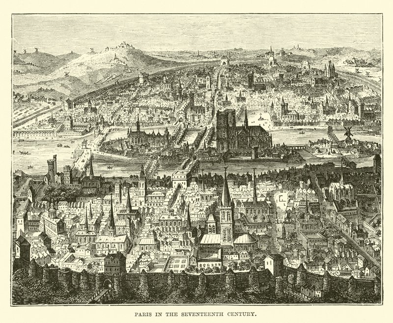 Paris au XVIIe siècle - English School