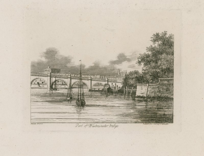Partie du pont de Westminster - English School