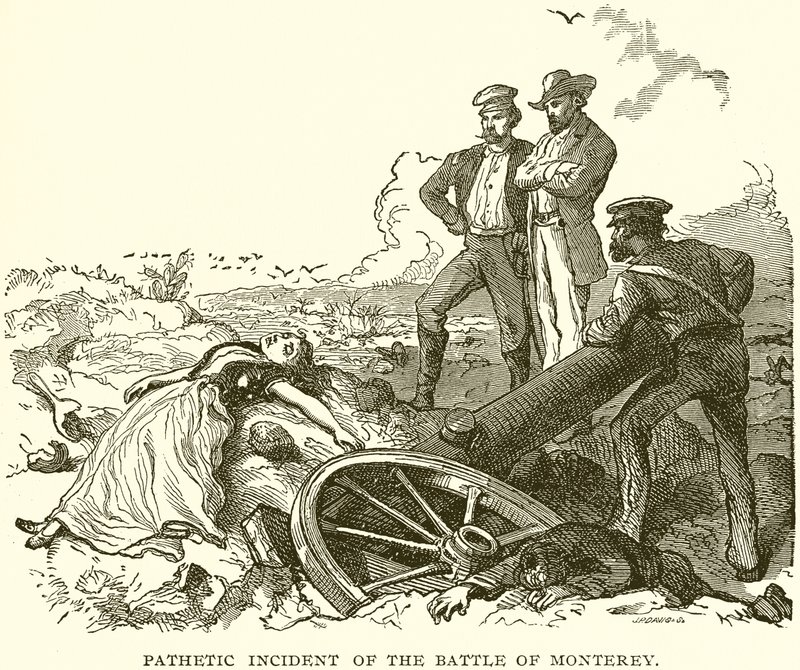 Incident pathétique de la bataille de Monterey - English School