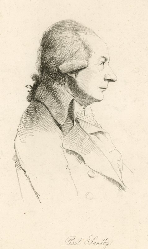 Paul Sandby, cartographe et peintre - English School