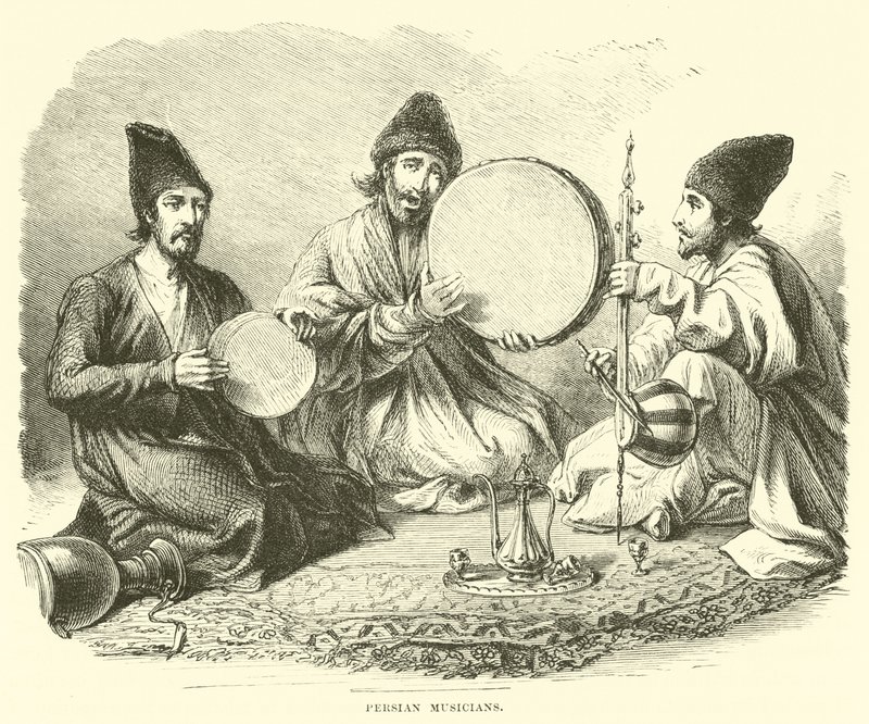 Musiciens persans - English School