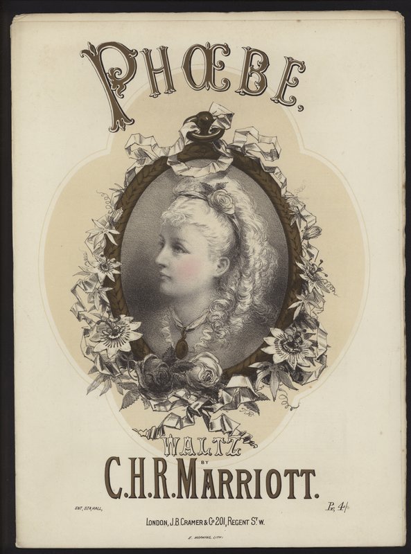 Phoebe, Valse, C H R Marriott - English School