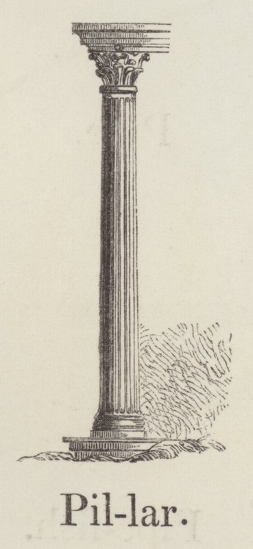 Pilier (gravure) - English School