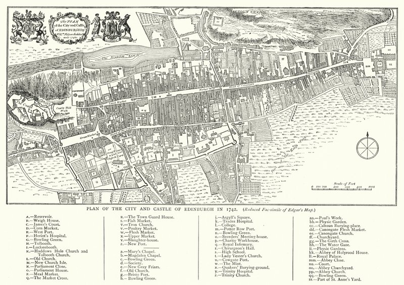 Plan de la ville et du château d