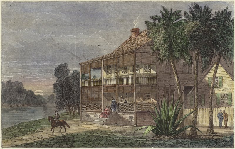 Résidence du planteur sur la rivière Cumbee - English School