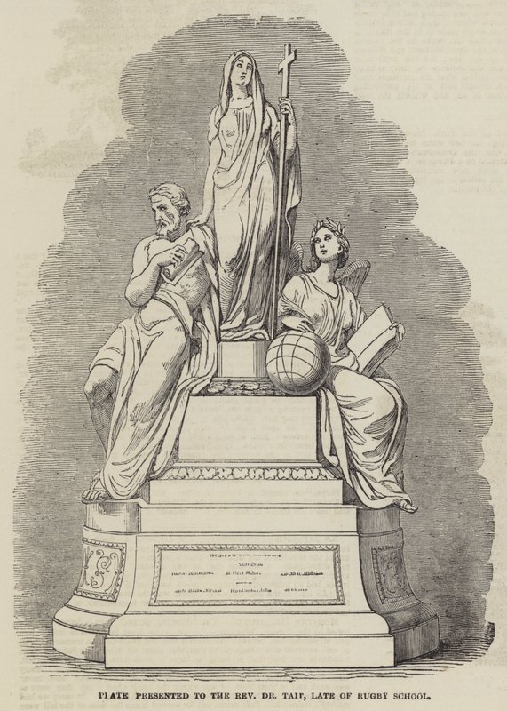 Plaque présentée au révérend Dr Tait, ancien de l