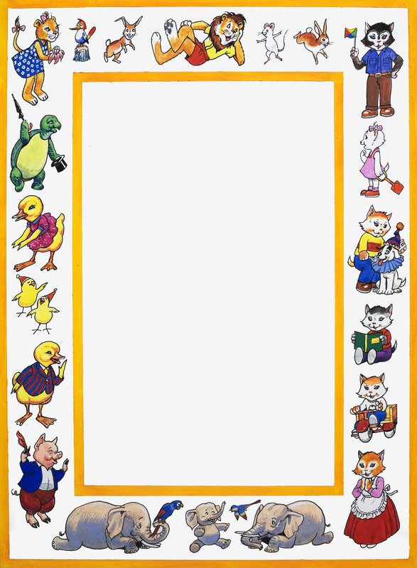 Montage de personnages de Playhour - English School