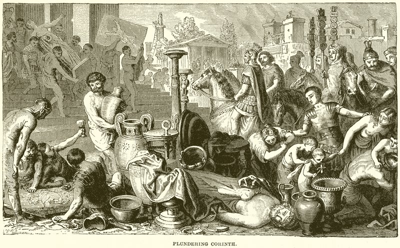 Pillage de Corinthe - English School
