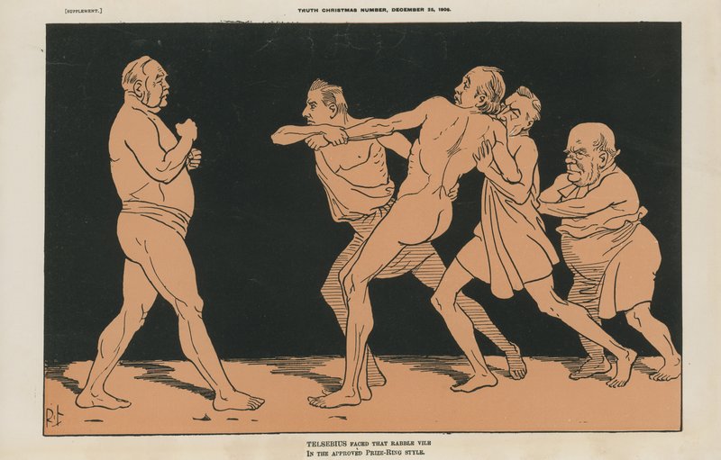 Caricature politique - English School