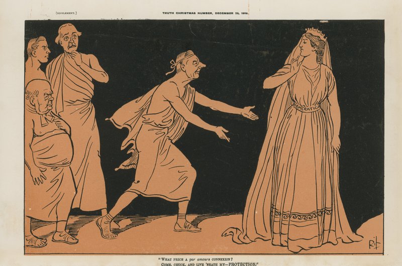 Caricature politique - English School