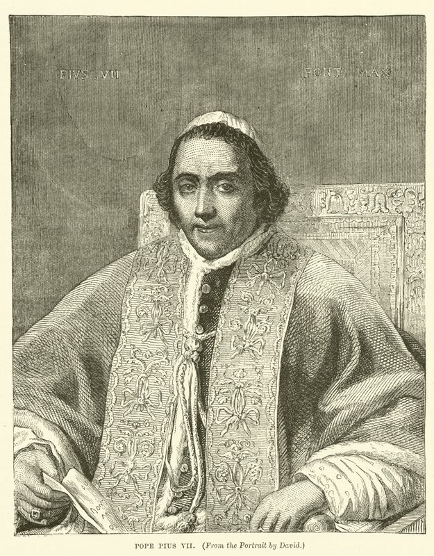 Pape Pie VII - English School