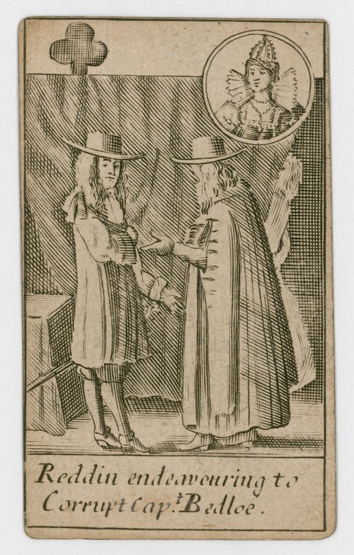 Carte à jouer du complot papiste - English School