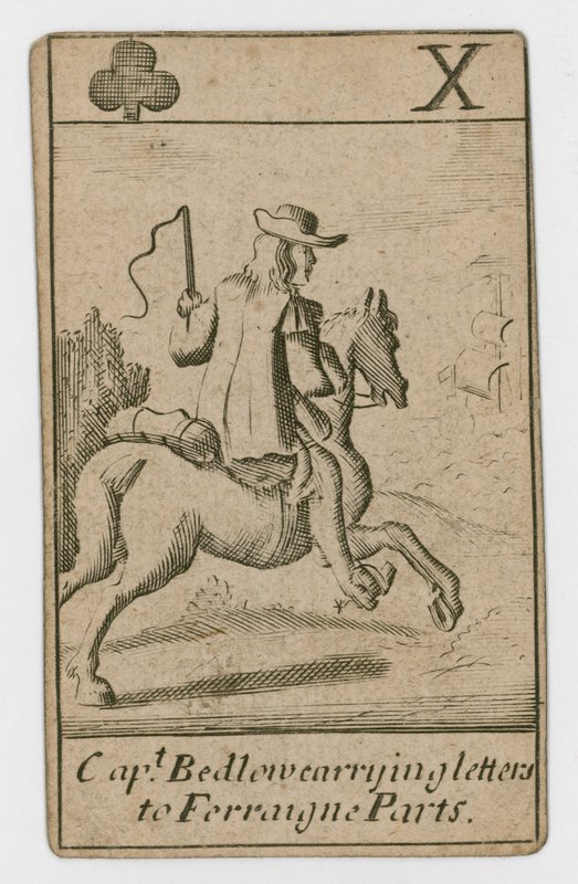 Carte à jouer du complot papiste - English School