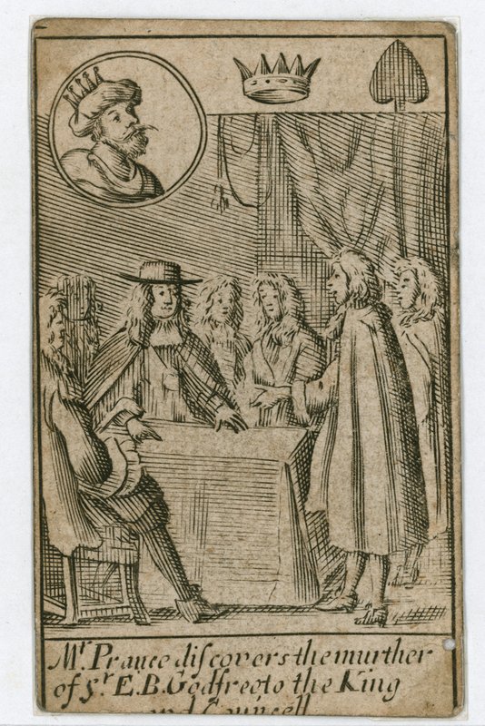 Carte à jouer du complot papiste - English School