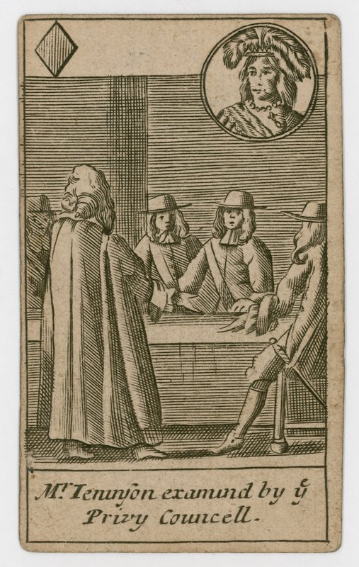 Carte à jouer du complot papiste, 1679 - English School