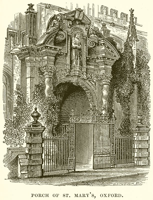 Porche de St. Marys, Oxford - English School
