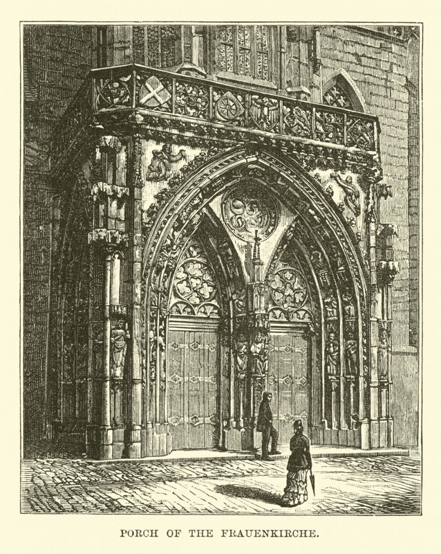Porche de la Frauenkirche - English School