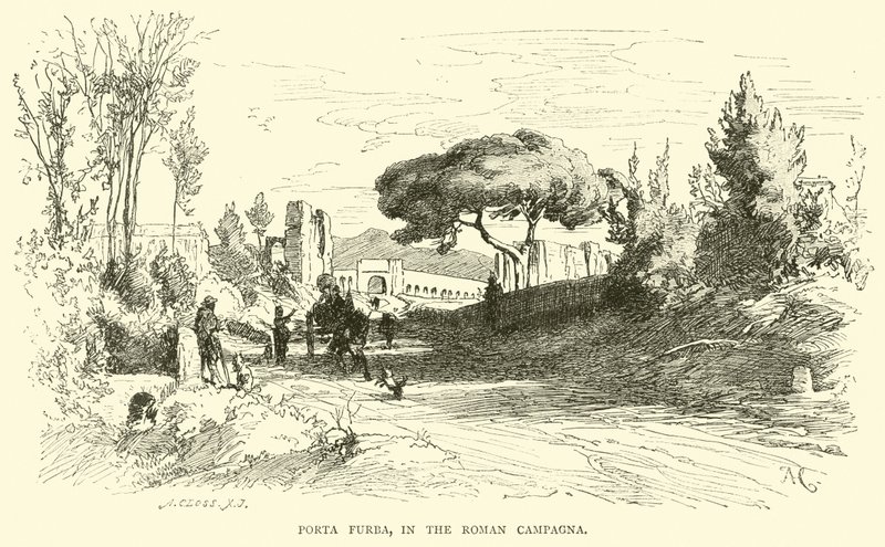 Porta Furba, dans la Campagne romaine - English School