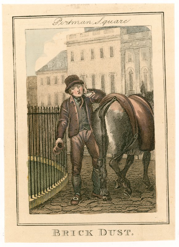 Portman Square. Poussière de brique - English School