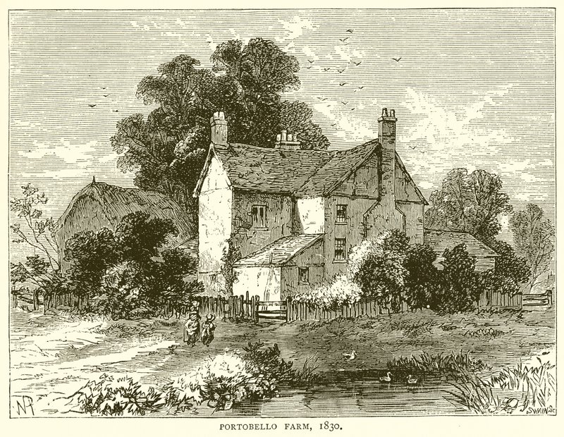 Ferme de Portobello. 1830 - English School