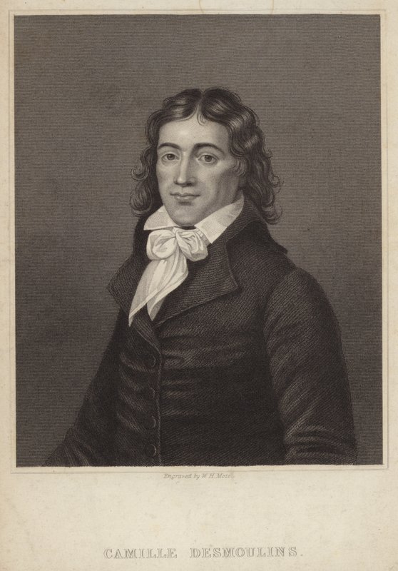 Portrait de Camille Desmoulins - English School