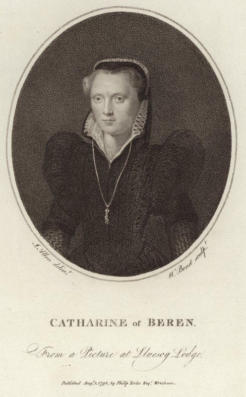 Portrait de Catherine de Beren - English School
