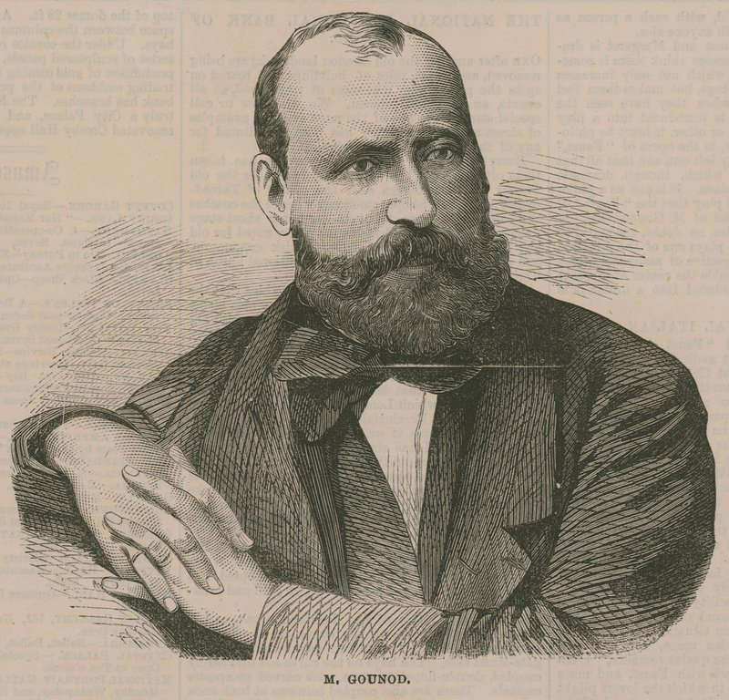 Portrait de Charles-François Gounod - English School