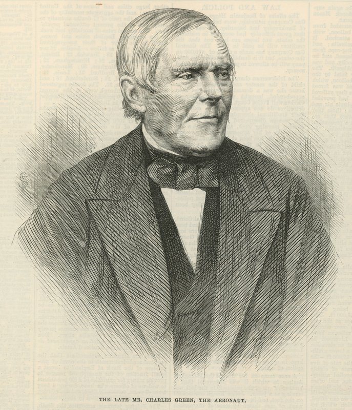 Portrait de Charles Green - English School
