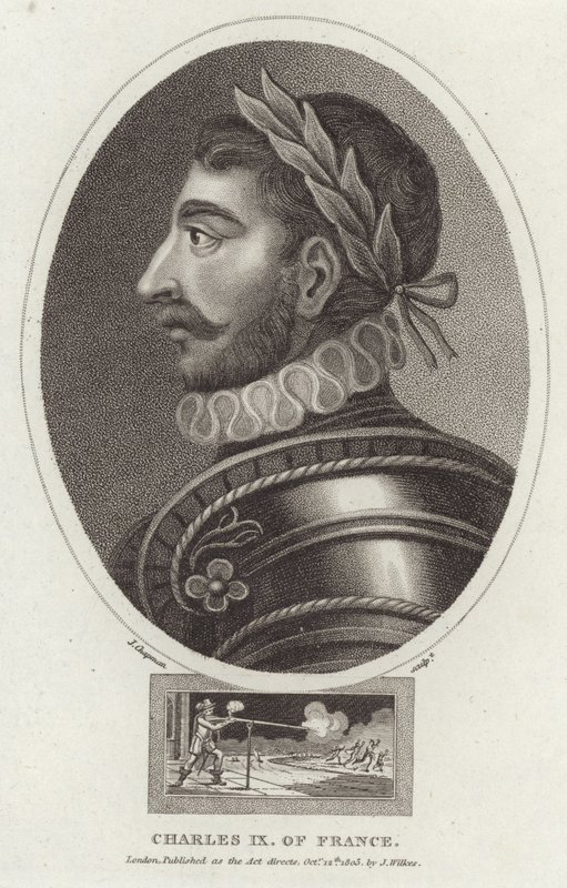 Portrait de Charles IX de France - English School