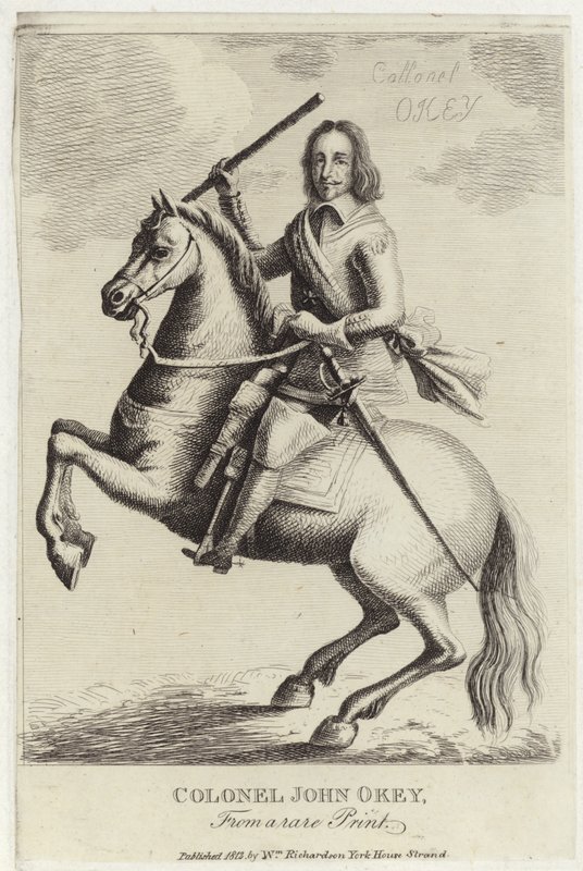 Portrait du colonel John Okey - English School