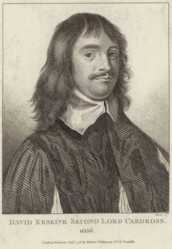 Portrait de David Erskine, Second Lord Cardross - English School