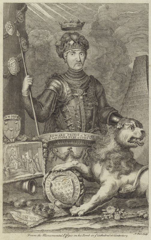 Portrait de Édouard, Prince de Galles - English School