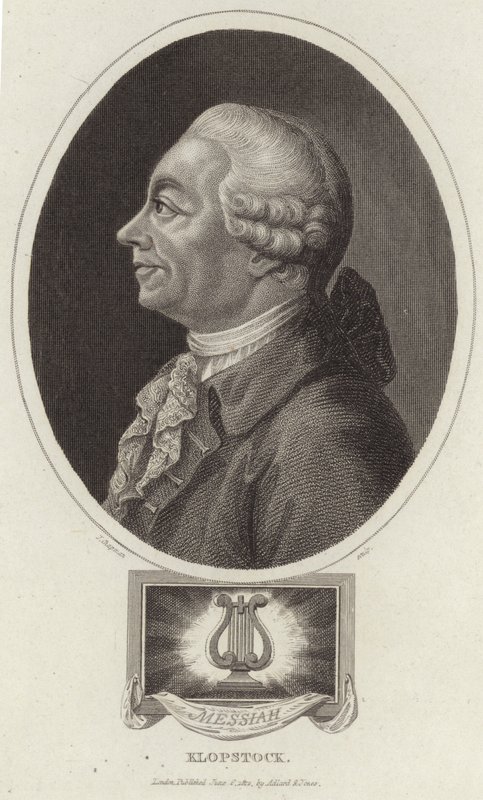 Portrait de Friedrich Gottlieb Klopstock - English School