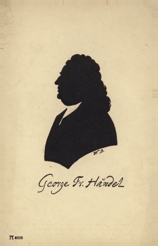 Portrait de George Friedrich Handel - English School