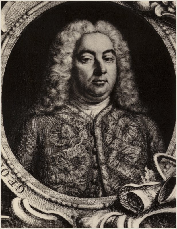 Portrait de George Friedrich Haendel - English School