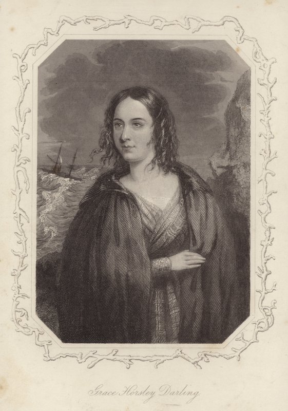 Portrait de Grace Horsley Darling - English School