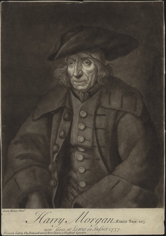 Portrait de Harry Morgan - English School