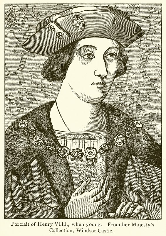 Portrait de Henri VIII, jeune - English School